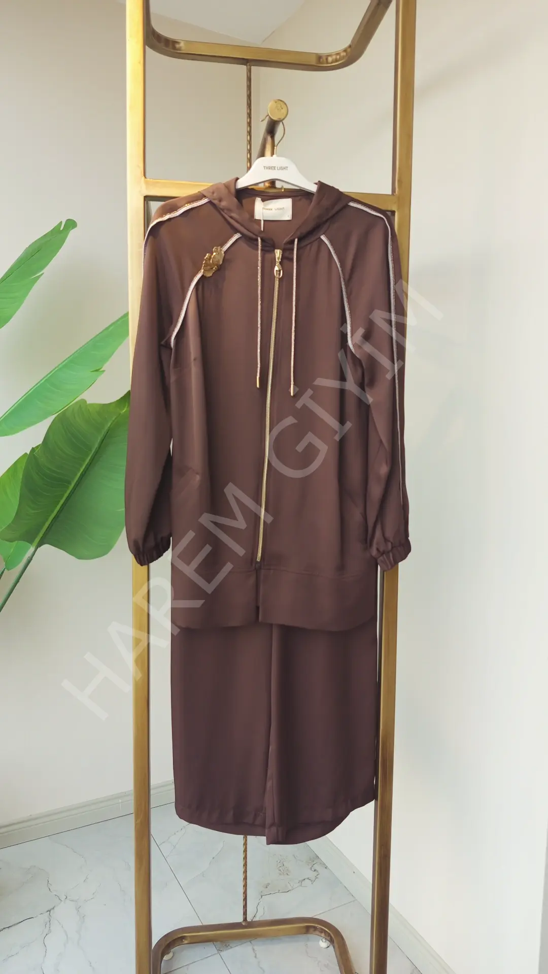 MÜSEMMA / THREE LIGHT SATEN İKİLİ TAKIM