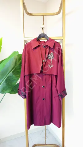 NUR'E RÜZGARLIKLI TRENCH