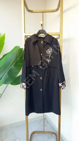 NUR'E RÜZGARLIKLI TRENCH