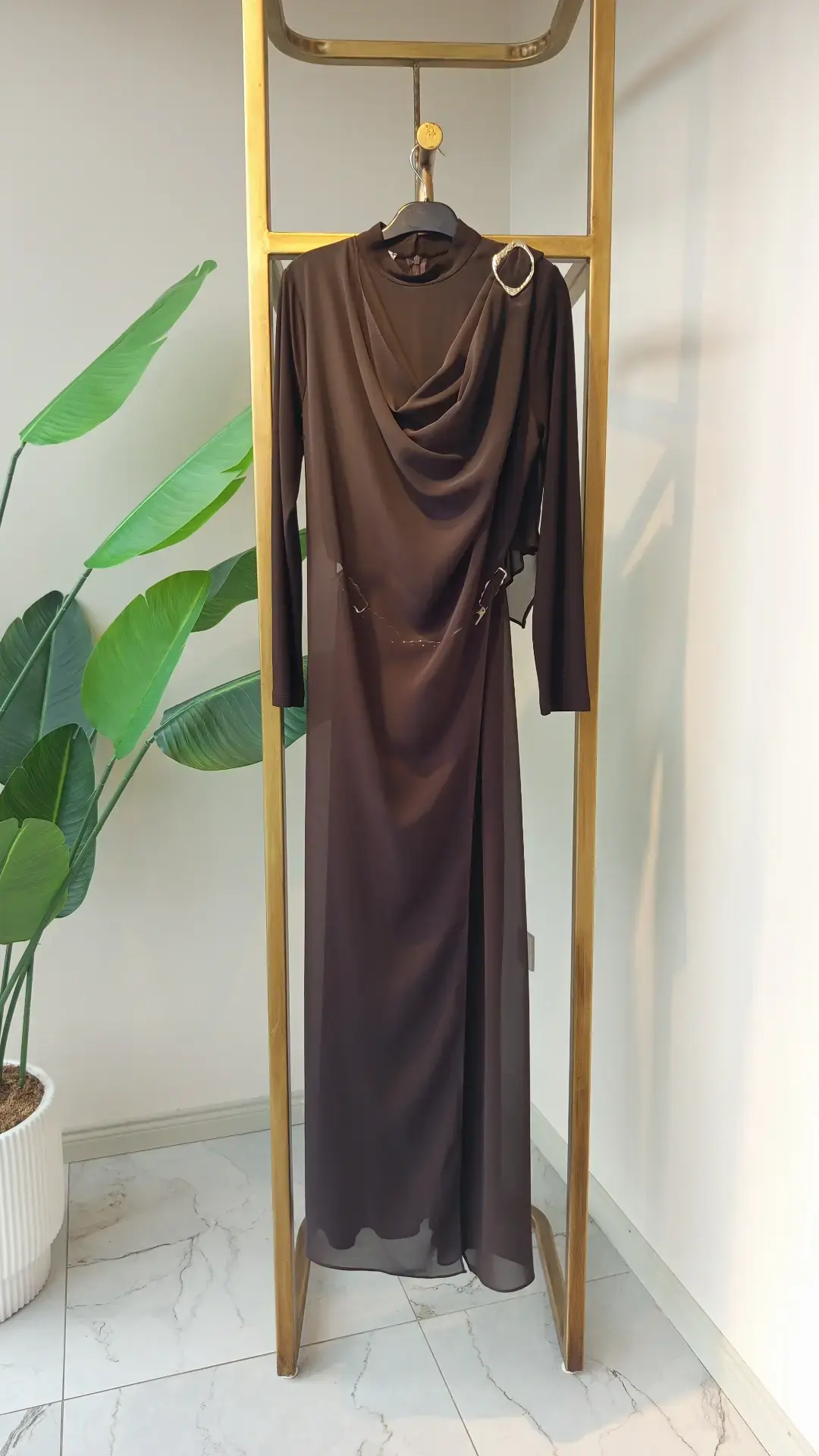 SOLİS TASARIM KEMER DETAYLI TULUM