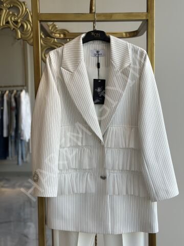 GHISA TÜY DETAY BLAZER CEKET