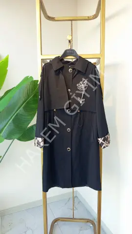 NUR'E RÜZGARLIKLI TRENCH