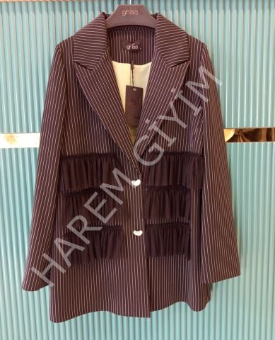 GHISA TÜL DETAY BLAZER CEKET