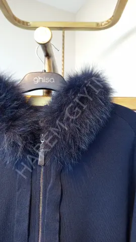 ON FASHION KÜRK YAKA TRIKO İKİLİ TAKIM