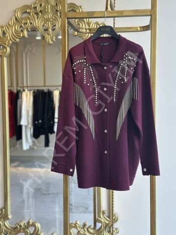 GHISA TAŞ İŞLEME DETAY CEKET