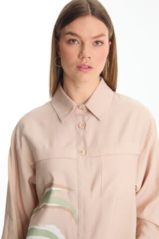 ZÜHRE DESENLİ İKİLİ TAKIM