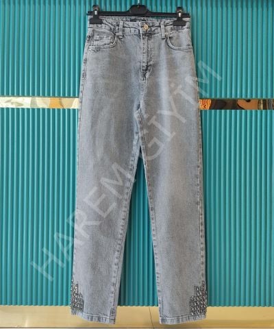 MY312 PAÇASI TAŞ DETAY KOT PANTOLON