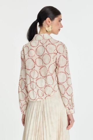 ZÜHRE DESENLİ GÖMLEK