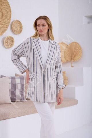 MOODBASIC ÇİZGİLİ CEKET