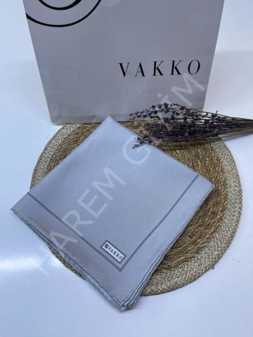 VAKKO DÜZ TWİLL İPEK EŞARP