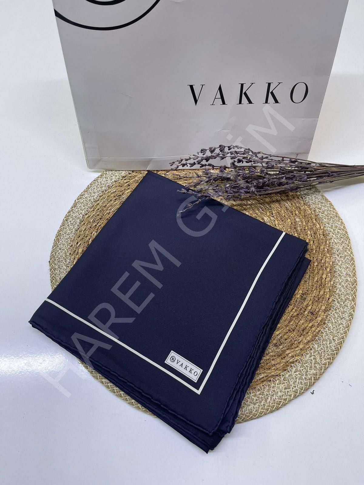 VAKKO DÜZ TWİLL İPEK EŞARP