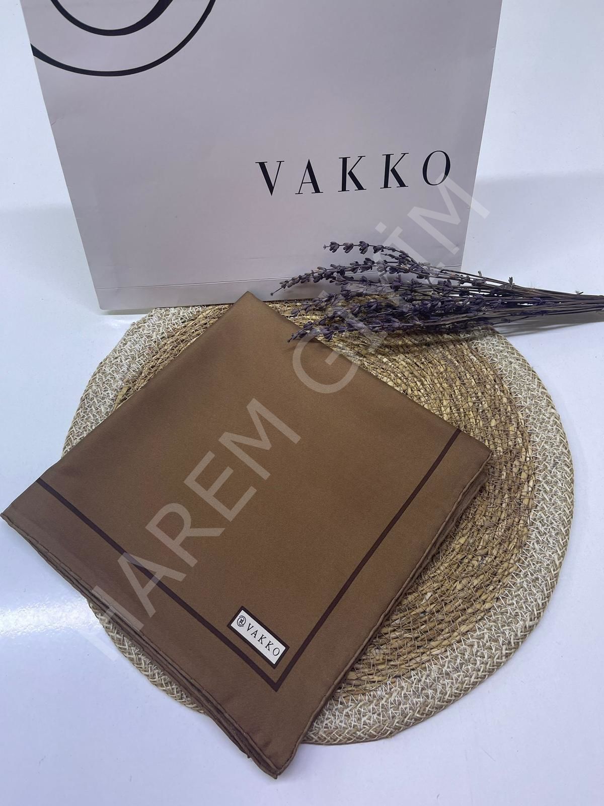 VAKKO DÜZ TWİLL İPEK EŞARP