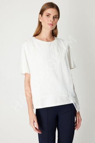 ON FASHION SÜS DÜĞMELİ BLUZ