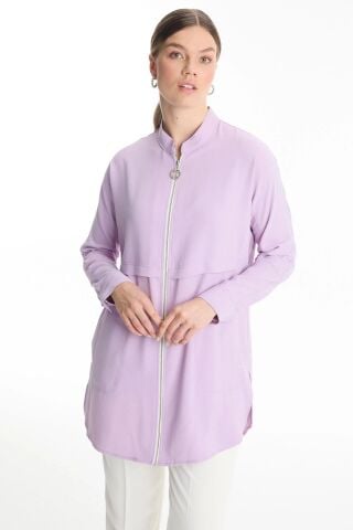 ZÜHRE FERMUARLI HAKİM YAKA CEKET