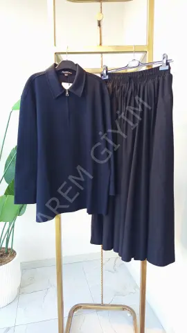 KK DESIGN FERMUARLI SWEATSHIRT