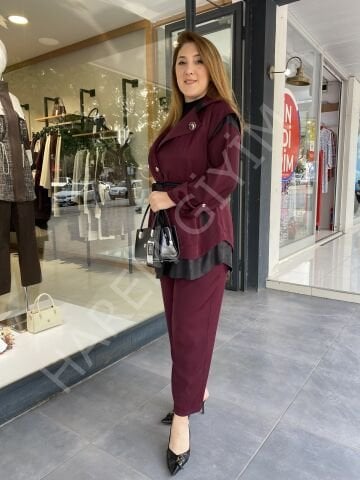 MY312 DİKİŞ DETAY İKİLİ TAKIM