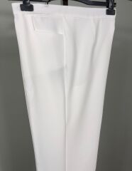 MODİVA BELİ İÇTEN LASTİKLİ PANTOLON BEYAZ 013