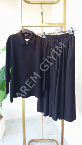 KK DESIGN FERMUARLI SWEATSHIRT