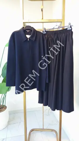 KK DESIGN FERMUARLI SWEATSHIRT