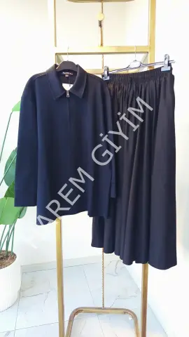 KK DESIGN FERMUARLI SWEATSHIRT