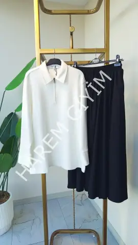 KK DESIGN FERMUARLI SWEATSHIRT