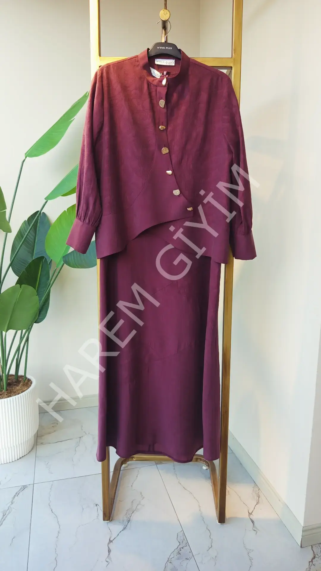 PUREVA TENCEL İKİLİ ELBİSE TAKIM