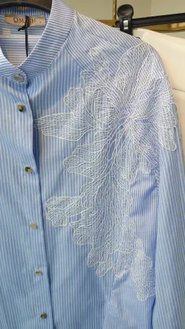 QMASH ÇİZGİLİ GÖMLEK