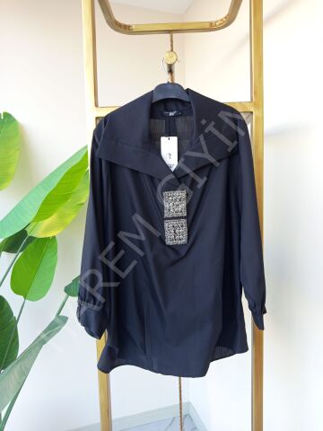 MY312 TAŞ DETAY GÖMLEK