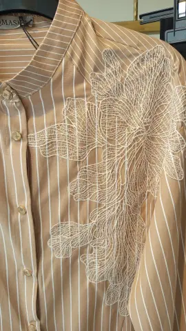 QMASH ÇİZGİLİ GÖMLEK