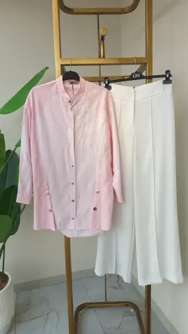 QMASH ÇİZGİLİ GÖMLEK