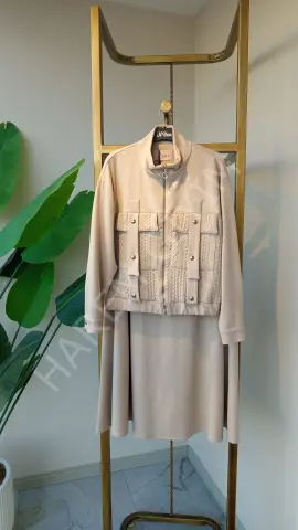 N'PRIVE ÖRME DETAY ETEKLİ TAKIM