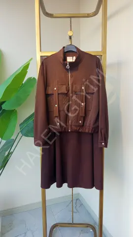 N'PRIVE ÖRME DETAY ETEKLİ TAKIM