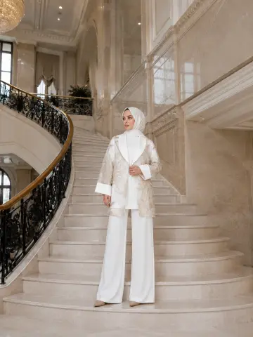 GAZELLA PANTOLONLU ÜÇLÜ TAKIM