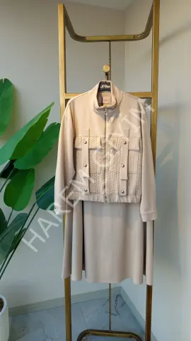 N'PRIVE ÖRME DETAY ETEKLİ TAKIM