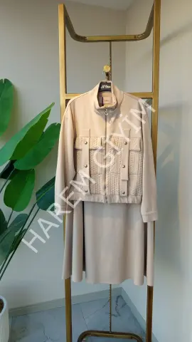 N'PRIVE ÖRME DETAY ETEKLİ TAKIM