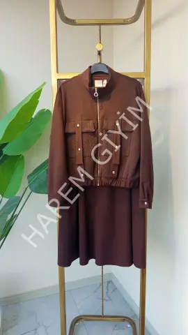 N'PRIVE ÖRME DETAY ETEKLİ TAKIM