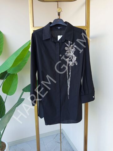 MY312 TAŞ DETAY GÖMLEK