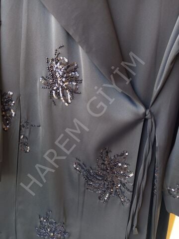 MY312 SATEN YANDAN BAĞLAMALI İKİLİ TAKIM