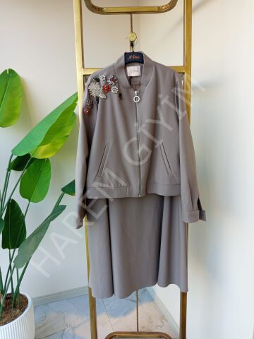 N'PRIVE BOMBER CEKET ETEKLİ İKİLİ TAKIM