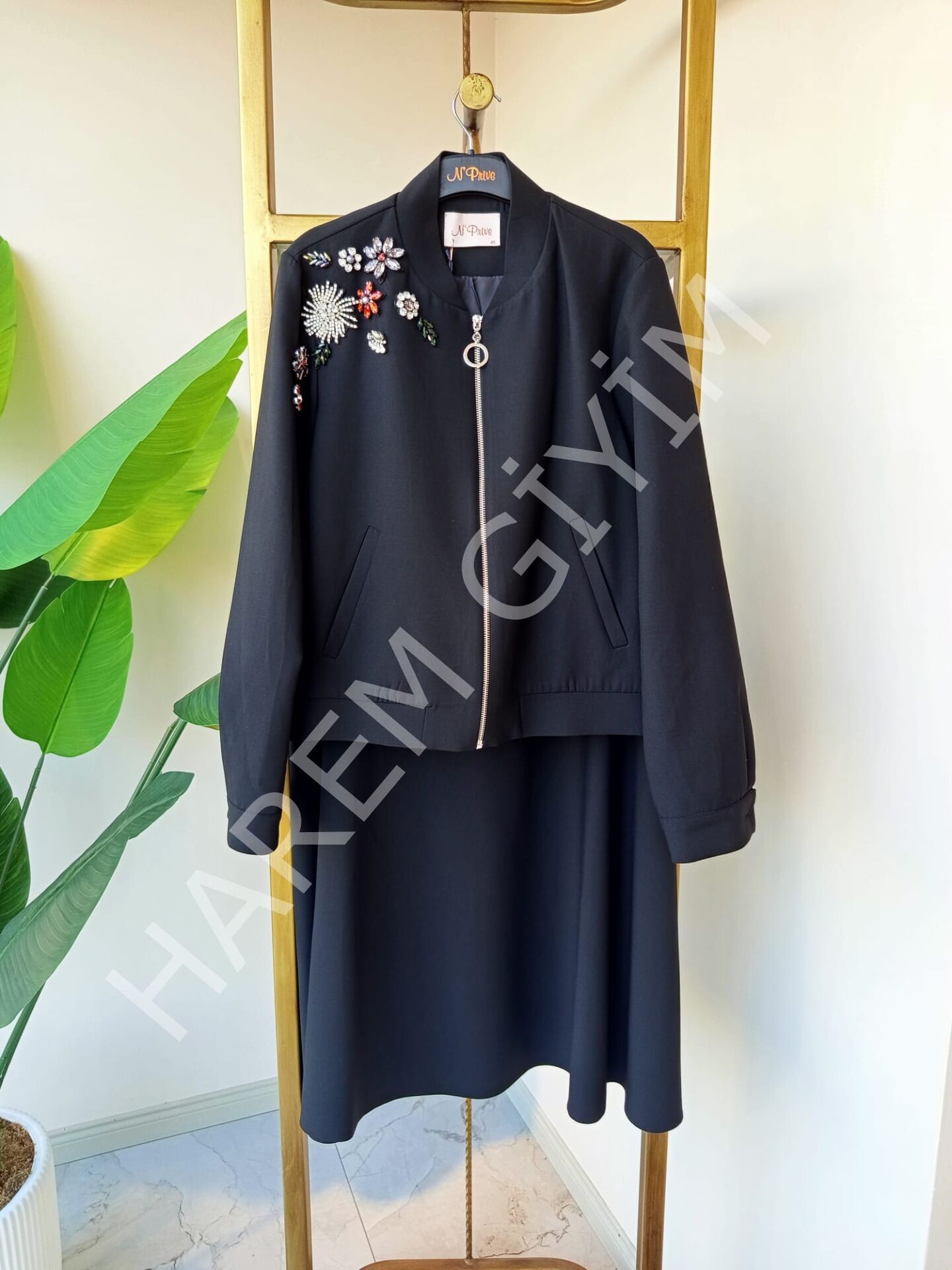 N'PRIVE BOMBER CEKET ETEKLİ İKİLİ TAKIM