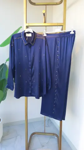 MÜSEMMA/THREE LIGHT SATEN İKİLİ TAKIM