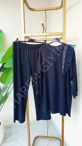 SOLİS SERPME TAŞ DETAY İKİLİ TAKIM