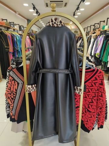 MATEX 6979 KÜRK DETAY ESKİTME DERİ KABAN