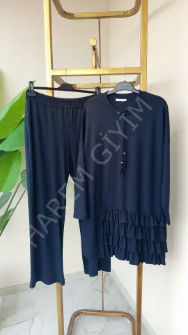 SOLİS SERPME TAŞ DETAY İKİLİ TAKIM