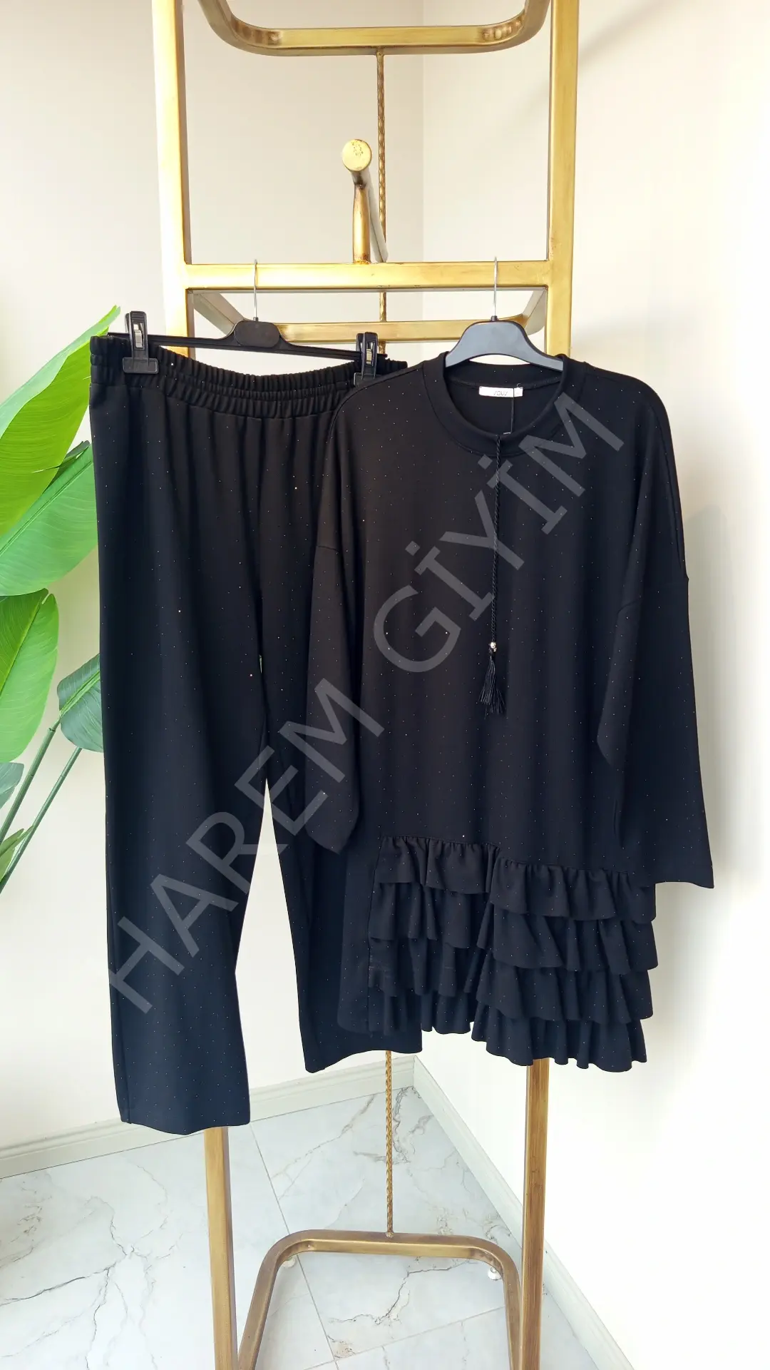 SOLİS SERPME TAŞ DETAY İKİLİ TAKIM