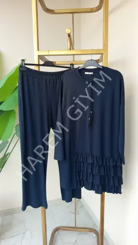 SOLİS SERPME TAŞ DETAY İKİLİ TAKIM