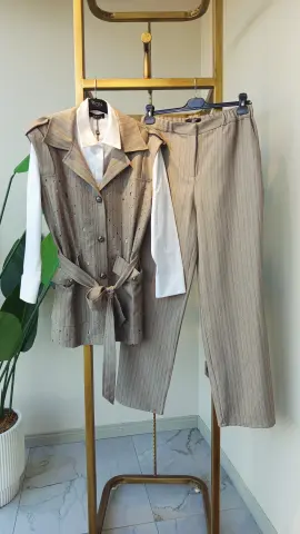 MY312 YELEKLİ İKİLİ TAKIM