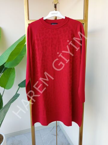ORHAN KENDİNDEN DESENLİ MERSERİZE TUNIK
