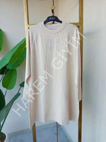 ORHAN KENDİNDEN DESENLİ MERSERİZE TUNIK