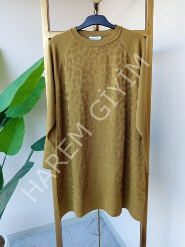 ORHAN KENDİNDEN DESENLİ MERSERİZE TUNIK